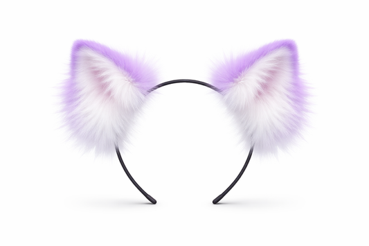 PurrMotion- Purple and White Moving Ears
